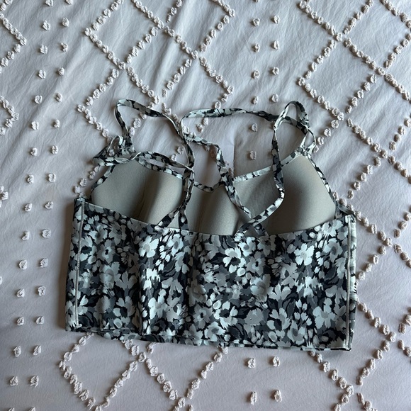 Aerie Black and White Floral Camisole - Picture 2 of 3